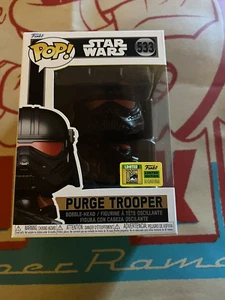 PURGE TROOPER STAR WARS 2022 SDCC EXCLUSIVE FUNKO POP OFFICIAL CON STICKER - Picture 1 of 7