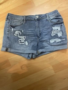 SO High Rise Shortie Roll Cuff Sz 17 NWT - Picture 1 of 8