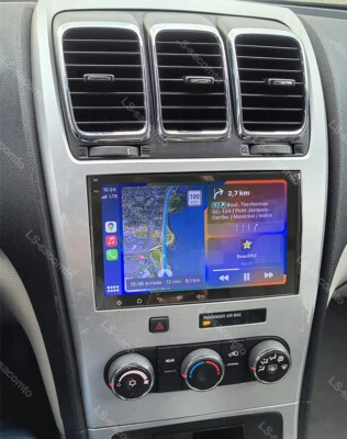 For 2008-2012 GMC Acadia Apple Carplay Car Stereo Radio Android 13 GPS 2G+32G Foto 1 de 4