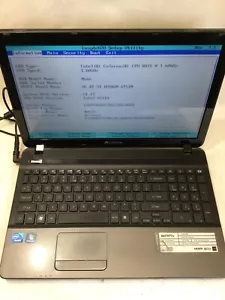 GATEWAY NV57H77U - INTEL CELERON B815 - 4GB RAM - BOOTS TO BIOS - READ DESC - BB - Picture 1 of 10