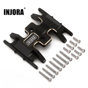 INJORA Brass Skid Plate-Heavy Counterweight Chassis Accessories for Axial SCX24 - Picture 1 of 8