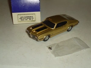 1/43 TFC 1970 OLDSMOBILE W-30 4-4-2 HANDBUILT BOXED EXCELLENT  GOLD - Picture 1 of 2