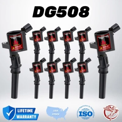 8 bobinas de encendido para Ford Grand Marquis Crown Victoria Mercury Lincoln Town V8 Foto 1 de 4