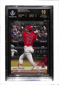 YOU PICK 2018 TOPPS NOW ROOKIE #692 SHOHEI OHTANI - BGS 9.5, BL - Picture 1 of 8