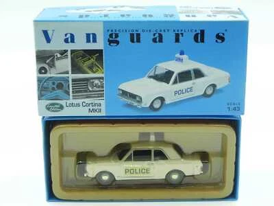 Vanguards 1/43 Lotus Cortina Mkii Policía de Hampshire de colección fundido a presión Foto 1 de 2
