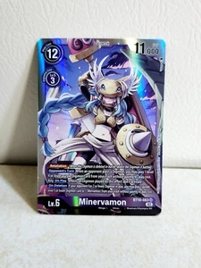 Minervamon BT10-083 Xros Encounter (SR) Digimon Card - Picture 1 of 2