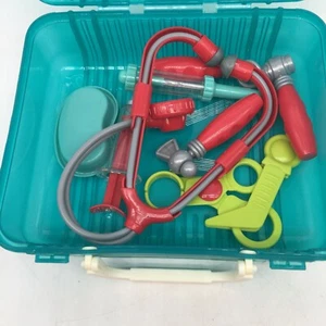 Doctor Medical Play Kids Toys Set Tool Kit Suitcase Pretend Preschool - Picture 1 of 2