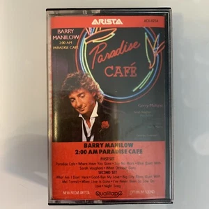 Barry Manilow 2:00 am Paradise Cafe (Cassette) - Picture 1 of 2