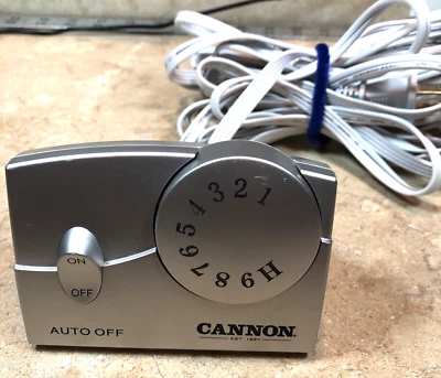 Cannon / Biddeford Electric Blanket Heat Controller TC11BA - Silver - Image 1 of 4