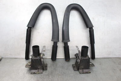 Juego de barras antivuelco trasero izquierdo derecho BMW Z3 1996-2002 soportes de ajuste negro OEM LM39 Foto 1 de 4