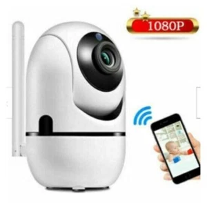 EU 1080P WIFI Wireles Dome Camera Indoor Network IP Camera Baby Pet Monitor - Picture 1 of 1