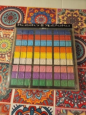 RUBIK'S SUDOKU PUZZLE BOARD GAME - BRAIN/NUMBERS TEASER GAME - Image 1 of 4