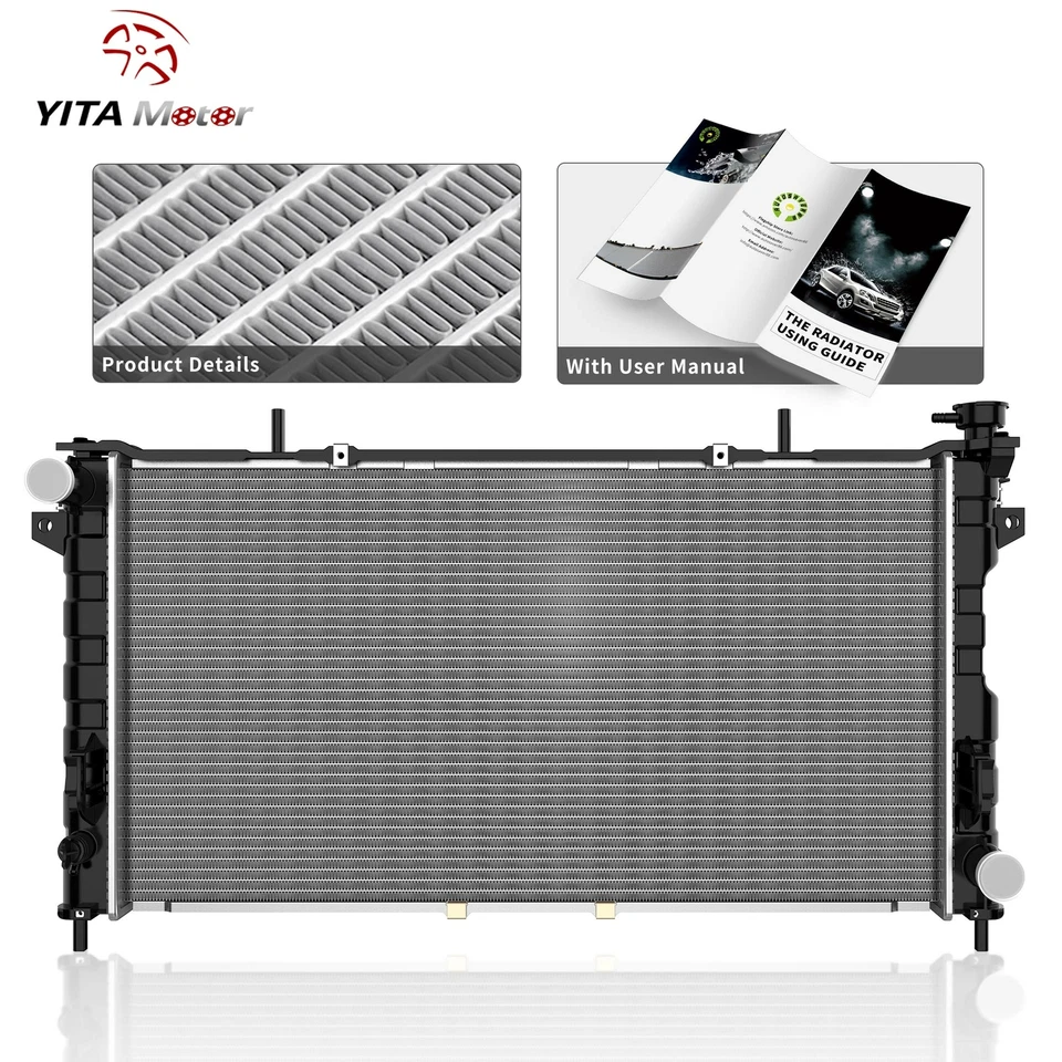 YITAMOTOR Radiator For 01-04 Chrysler Town & Country Dodge Grand Caravan 3.3 3.8 - Image 1 of 4