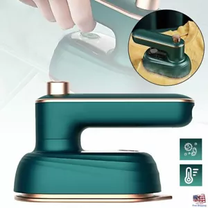 Steam Iron Handheld Hanging Rotary Mini Ironing Machine Travel Clothes Iron USA - Picture 1 of 13