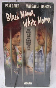 Black Mama, White Mama VHS Orion Pam Grier Blaxploitation Cult Brand NEW Sealed - Picture 1 of 5
