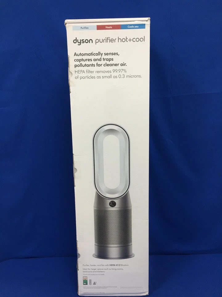 Dyson HP07 Smart Air Purifier Heater and Fan - Silver 36896001