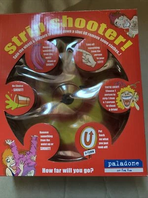 NIB Strip Shooter Board Game Paladone How Far Will You Go - Vintage & Funny! - Image 1 of 2