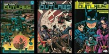 BATMAN OUTLAWS 2000 #1-3 COMPLETE SET LOT FULL RUN DC BATGIRL NIGHTWING HUNTRESS