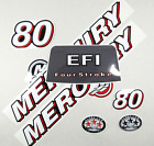 For MERCURY 80 four stroke outboard Vinyl decal set from BOAT-MOTO / sticker kit
