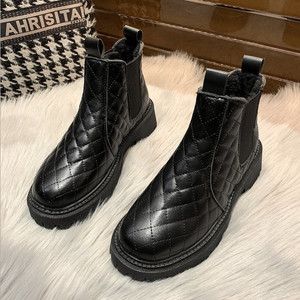 Las mejores ofertas en Botas negras Handmade superior de cuero para mujeres  | eBay