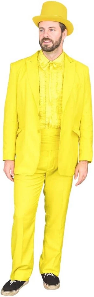 Esmoquin mudo y tonto Disfraz de Halloween Juegos con disfraces - Traje icónico para adultos para fiestas Foto 1 de 1