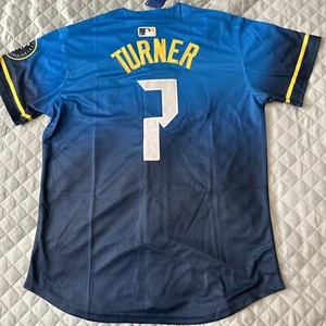Trea Turner Jersey Philadelphia Phillies City #7 Large Stitched - Picture 1 of 6