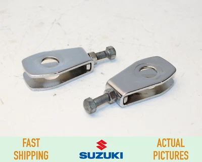 1995 - 2005 SUZUKI SAVAGE LS650 BELT ADJUSTER LEFT & RIGHT SET - Image 1 of 3
