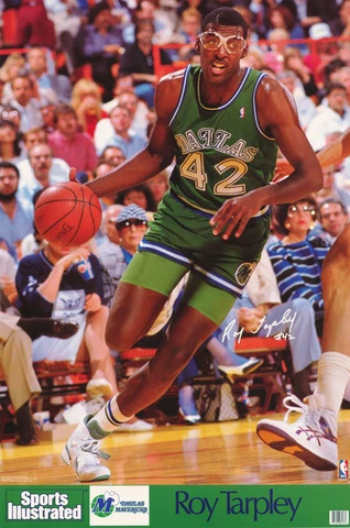 POSTER: NBA BASKETBALL : ROY TARPLEY - DALLAS MAVERICKS - FREE SHIP #7473 RW3 H Cover