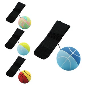 Adjustable Length Wrist Return Ball Rubber Wrist Rebound Ball On Elastic String - Picture 1 of 16