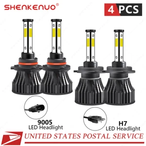 for Hyundai Tucson 2019-2020 LED Headlight High Low Beam Bulbs Combo Clear White - Picture 1 of 12