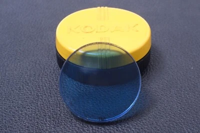 ✅ KODAK WRATTEN? BLUE B4 SERIES VI FILTER GENUINE LENS DROP IN W/ KEEPER 112-3 - Image 1 of 2