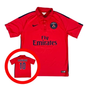 PSG 2014/15 Third Football Shirt L Nike Paris Saint Germain Soccer Jersey - Picture 1 of 16