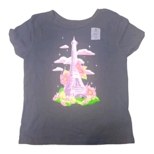 Girls Old Navy Eiffel Tower T-Shirt (Size S) - Picture 1 of 2
