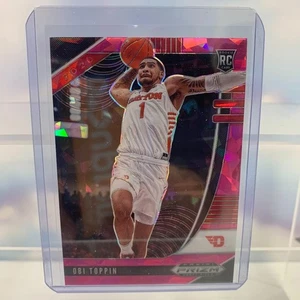 2020-2021 Panini Prizm Draft Picks Obi Toppin RC Pink Ice Prizm #7 - Picture 1 of 2