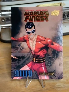 Upper Deck 2023-24 DC Comics Annual WORLD'S FINEST Insert WF-15 / PLASTIC MAN - Foto 1 di 6