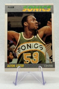Alton Lister 1987-88 Fleer #64 Seattle Supersonics - Picture 1 of 2