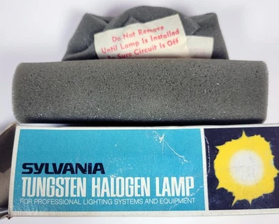 Sylvania 750w 120v EHF G9.5 Single Ended Tungsten Halogen Light Bulb Osram NOS - Image 1 of 4