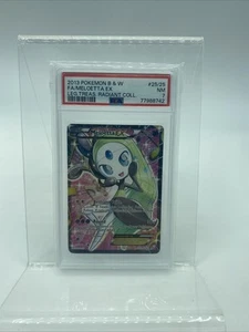 2013 Pokemon B&W Legendary Treasures Meloetta EX Full Art RC25/RC25 PSA 7 - Picture 1 of 2