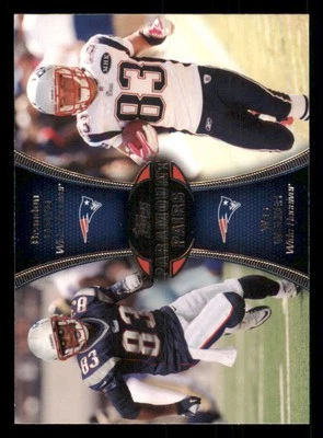 2012 Topps Paramount Pairs #PALW Brandon Lloyd/Wes Welker - Image 1 of 2