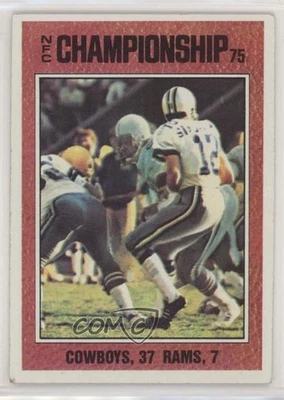 1976 Topps NFC Championship 1975 Roger Staubach #331 HOF - Image 1 of 2