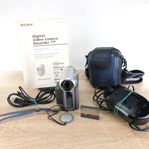 Sony Handycam DCR-IP7E MicroMV Camcorder Carl Zeiss Vario-Sonnar Video Camera - Picture 1 of 9