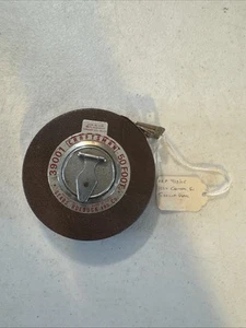 Craftsman 50' Foot Tape Measure 39001 White Steel Blade Vintage Tool Sears USA - Picture 1 of 5