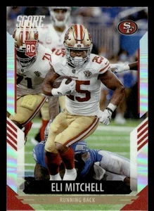 2021 Panini Chronicles #420 Eli Mitchell Score Update Rookie Silver 49ERS - Picture 1 of 2