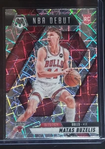 2024-25 Panini Mosaic - Premium Prizm #257 - NBA Debut - Matas Buzelis - Bild 1 von 2