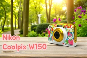 Nikon COOLPIX W150 Digital Camera Limited Design Waterproof 13MPWi-Fi Mint!59272 - Picture 1 of 20