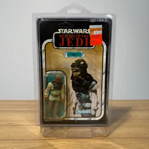 Star Wars Nikto 77 Cardback Return of the Jedi UNPUNCHED MIT COVER - 1983 - Bild 1 von 7