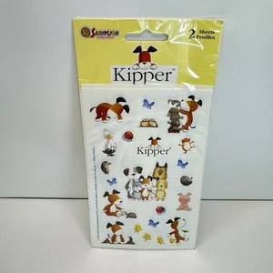 Vtg Sandylion Stickers Kipper And Friends Cartoon Characters - 2001- 2 Sheets - Picture 1 of 3