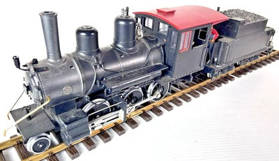 LGB 23191 Mogul Steam Loco 2-6-0 G Scale Undecorated w/Tender - PARTS or REPAIR - Image 1 of 4
