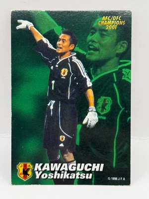 Kawaguchi Yoshikatsu Calbee Japan 2002's National Team JFA Soccer Official Card - Image 1 of 4