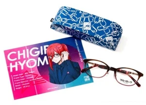 Blue Lock Hyoma Chigiri Eyeglass Glasses Frame Pink Square Megane Ichiba - Picture 1 of 6